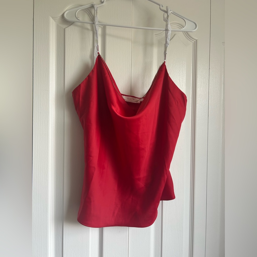 NWT ASTR the Label Rhinestone Cami